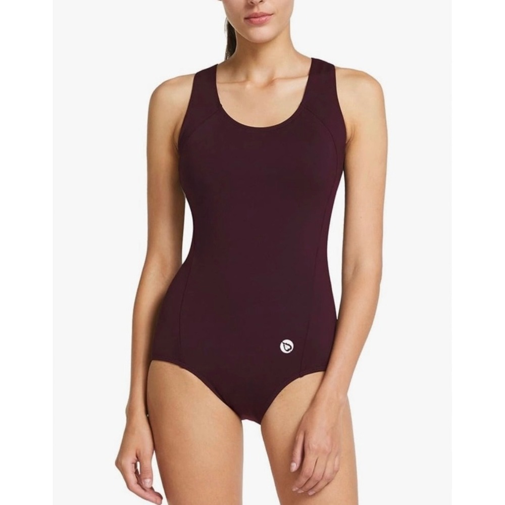 NEW Baleaf Racerback One Piece Swimsuit UPF 50+ Chlorine Resistant Size Large